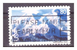 USA - 2001 - Posta Aerea: Mount McKinley, Alaska - Usados