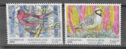 Azerbaijan  2019  Mi.Nr. 1468 / 1469 , EUROPA CEPT / Birds / Heimische Vögel - Gestempelt / Fine Used / (o) - 2019