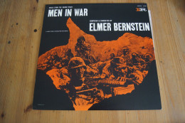 ELMER BERNSTEIN MEN IN WAR RARE LP JAPONAIS 1985 VALEUR+ - Musique De Films