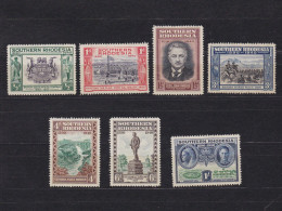 SOUTHERN RHODESIA 1940, Sc# 53-60, Anniv. Of The Founding Of Southern Rhodesia, Part Set, MH - Rhodésie Du Sud (...-1964)