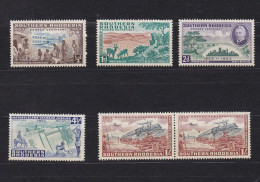 SOUTHERN RHODESIA 1953, Sc# 71-75, Matabeleland Diamond Jubilee, MH - Rhodésie Du Sud (...-1964)