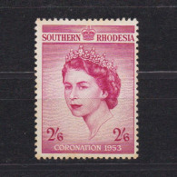 SOUTHERN RHODESIA 1953, Sc# 77, Coronation Elizabeth II, MNH - Rhodésie Du Sud (...-1964)