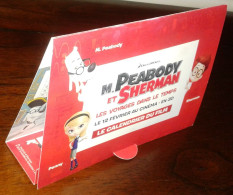 *Rare 2014 Joli Calendrier En 3D - PUB Du Film M. PEABODY Et SHERMAN -  Peut Se Poser Sur Bureau - Autres & Non Classés