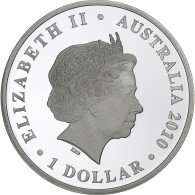 Australie, Elizabeth II, Dollar, 2010, Royal Australian Mint, Argent, FDC - 5 Dollars