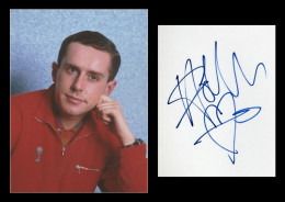 Holly Johnson - Frankie Goes To Hollywood - Signed Album Page + Photo - 1987 - Sänger Und Musiker