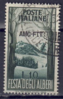 Italien / Triest Zone A - 1951 - Baumfest, Nr. 169, Gestempelt / Used - Used