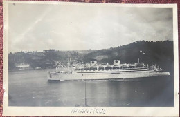 ATLANTIQUE,, SHIP, ORGINAL PHOTOCARD,IN TURKEY - Transbordadores