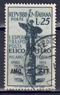 Italien / Triest Zone A - 1954 - Post Per Hubschrauber, Nr. 231, Gestempelt / Used - Used