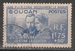 Soudan N° 99 Pierre Et Marie Curie - Oblitérés