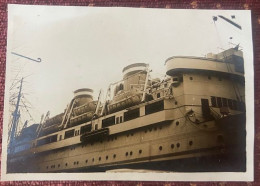 M.S. MILWAUKEE , SHIP, ORGINAL PHOTOCARD,IN TURKEY - Transbordadores