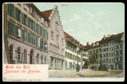 * GRUSS AUS BIEL * SOUVENIR DE BIENNE * BOURG * GRUß * LITHO * N° 6018 - Bienne