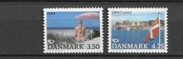 1991 MNH Danmark, Michel 1003-4 Postfris** - Nuevos