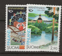 1995 MNH Finland Mi 1302-03 Postfris** - Unused Stamps