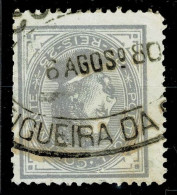 Portugal, 1880, # 54, Figueira Da Foz, Used - Oblitérés