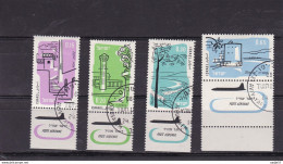 ISRAEL - AIRMAIL 1960 Mi 202; 203; 205; 209 Used - Oblitérés (avec Tabs)