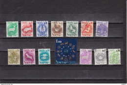 Israel 1961 Zodiac Signs - Usados (sin Tab)