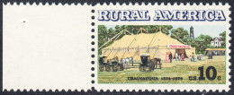 !a! USA Sc# 1505 MNH SINGLE W/ Left Margin (a1) - Chautauqua Tent - Neufs