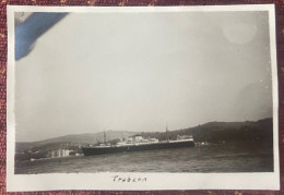 M.S. TRABZON, SHIP, ORGINAL PHOTOCARD,IN TURKEY - Transbordadores