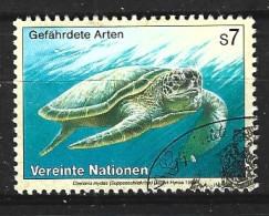 ONU Vienne. N°267 Oblitéré De 1998. Tortue. - Turtles