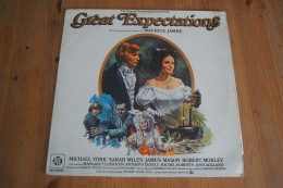 GREAT EXPECTATIONS MAURICE JARRE MICHAEL YORK SARAH MILES RAR LP UK DU FILM 1975 - Filmmuziek