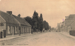 BELGIQUE - Cappellen - Antwerpsche Steenweg - Maisons Bordants La Rue - Animé - Carte Postale Ancienne - Kapellen