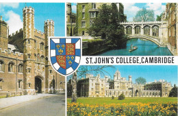 ST. JOHN'S COLLEGE, CAMBRIDGE, ENGLAND. UNUSED POSTCARD  Pa1 - Cambridge