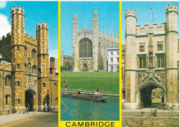 SCENES AROUND CAMBRIDGE, ENGLAND. UNUSED POSTCARD  Pa1 - Cambridge
