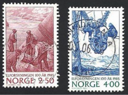 Norwegen, 1985, Mi.-Nr. 928-929, Gestempelt - Usati