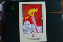 China Beijing 2008 Very Special S/S Presentation Olympic Games The Torch On Qomolangma Everest Jeux Olympiques Chine - Estate 2008: Pechino