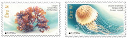 Ireland Irland Irlande 2024 Europa CEPT Undewater Flora And Fauna Set Of 2 Stamps MNH - Unused Stamps