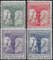 1928 Somalia Pro Società Africana 4v. MNH Sassone N. 112/15 - Sonstige & Ohne Zuordnung