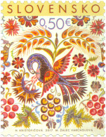 ** 632 Slovakia Easter 2017 Pelican In Folk Paintings - Pasqua