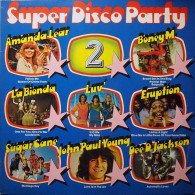 * LP *  SUPER DISCO PARTY 2 On White Vinyl - VARIOUS (Holland 1978 EX-) - Compilations