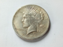 Fausse Monnaie état Unis Faux Copie 1 One Dollar 1921 Liberty (bazarcollect28) - Andere & Zonder Classificatie