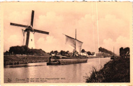 DAMME / MOLEN EN BINNENSCHIP - Damme