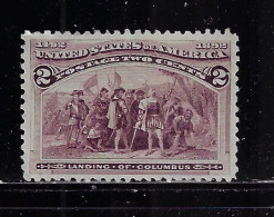 UNITED STATES  1893  SCOTT#231  MH - Nuovi