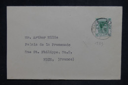 HONG KONG - Enveloppe De Hong Kong Pour La France En 1939 - L 153631 - Storia Postale