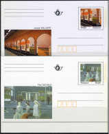 1997 : BK52/53 - Kunstwerken Brusselse Metro - Métro Bruxellois - Ongebruikt - Cartoline Illustrate (1971-2014) [BK]