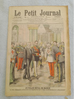 LE PETIT JOURNAL 29 / 10 /1905 PALAIS ROYAL DE MADRID / PANAMA LA POLICE DE COLON ASSAILLANT 150 OUVRIERS - Le Petit Journal