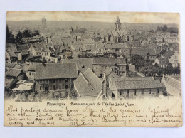 POPERINGHE : Panorama Pris De L'église Saint-Jean - Edit. Sansen-Decorte - 1906 - Taches - Poperinge