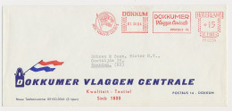 Meter Cover Netherlands 1964 Flag Factory - Deo Volente - Dokkum - Altri & Non Classificati