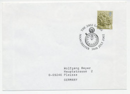 Cover / Postmark GB / UK 2002 Watch - Clock - Uhrmacherei