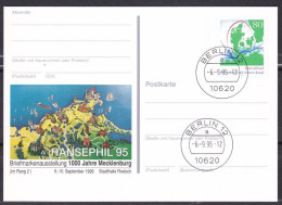 BRD 1995 Mi. Nr. 1802 Ganzsache/Postkarte O/used (GZ1-5) - Bildpostkarten - Gebraucht