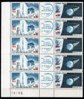 REUNION Timbre-poste N°369A** Bande De 5 Triptyques Neufs Sans Charnières TB Cote : 20€00 - Nuevos