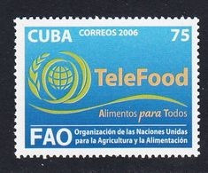 2006 Cuba FAO Food Agriculture UN  Complete Set Of 1 MNH - Unused Stamps