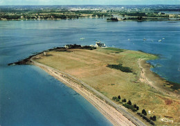 Ile D'arz * Vue Aérienne Sur La Plage De La Falaise Et La Pointe De Béluré - Ile D'Arz