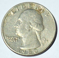 USA 1980. Quarter Dollar - 1932-1998: Washington