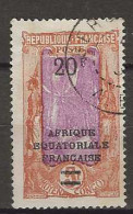 1926 USED Congo Yvert 105 - Gebruikt