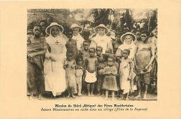 Pays - Malawi - Mission Du Shiré (Afrique) Des Pères Nontfortains - Soeurs Missionnaires En Visite Dans Vn Village (fill - Malawi