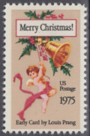 !a! USA Sc# 1580 MNH SINGLE (Gum Slightly Damaged / A2) - Christmas Card - Neufs